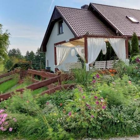Polne Zacisze Pensionat Lgin Exteriör bild