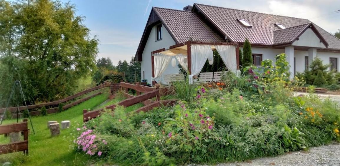 Polne Zacisze Pensionat Lgin Exteriör bild