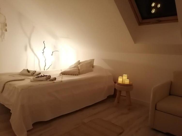 Polne Zacisze Pensionat Lgin Exteriör bild
